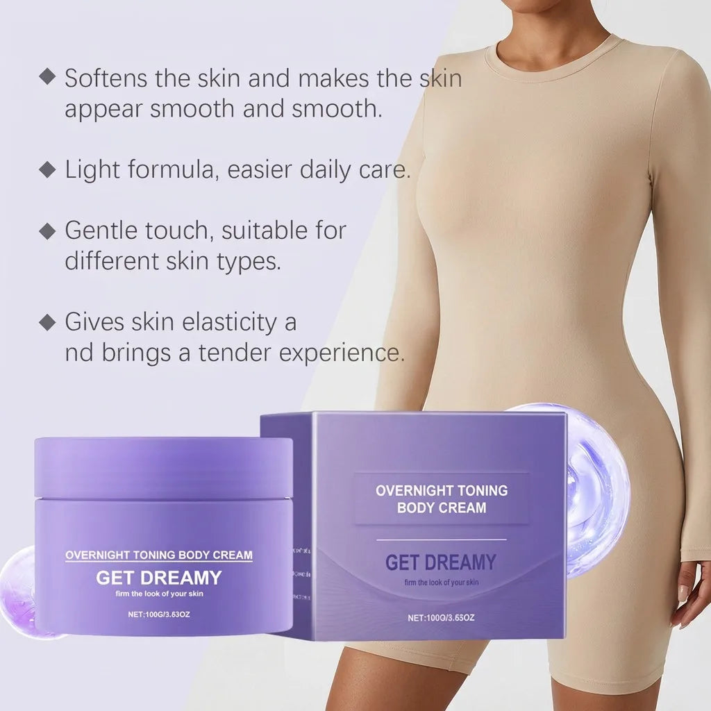 Body Care Cream Firming Deep Moisturizing Hydrates Skin Body Contouring Firming Elasticity For Daily Shaping Smoothness Nice