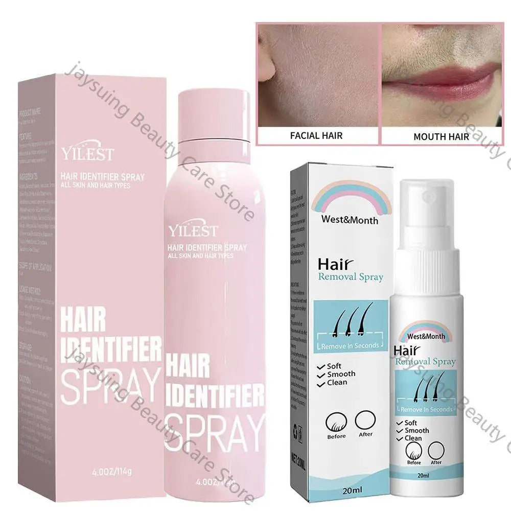 Facial Hair Identifier Spray – Easy & Precise Face Shaving