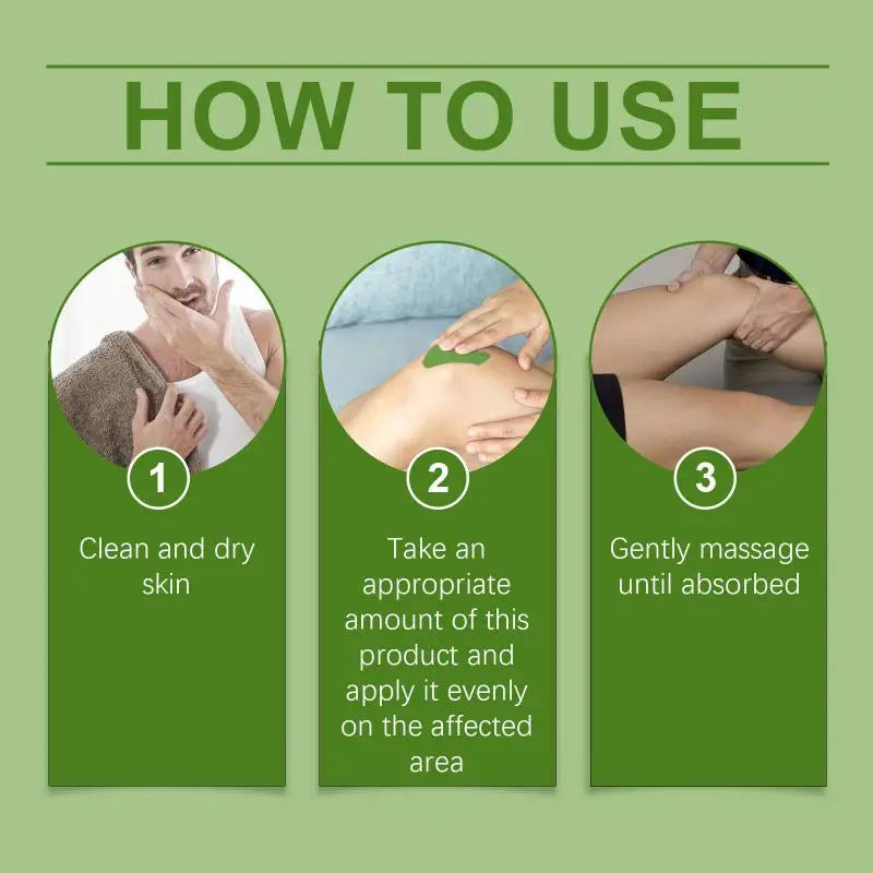 Herbal Care Cream Massage And Apply To Knees Wrists Lower Back And Shoulders For Daily External Care