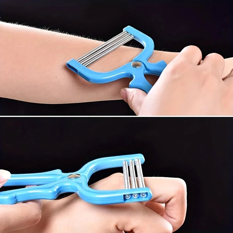 Manual Facial Threading Tool – Spring Hair Remover for Women