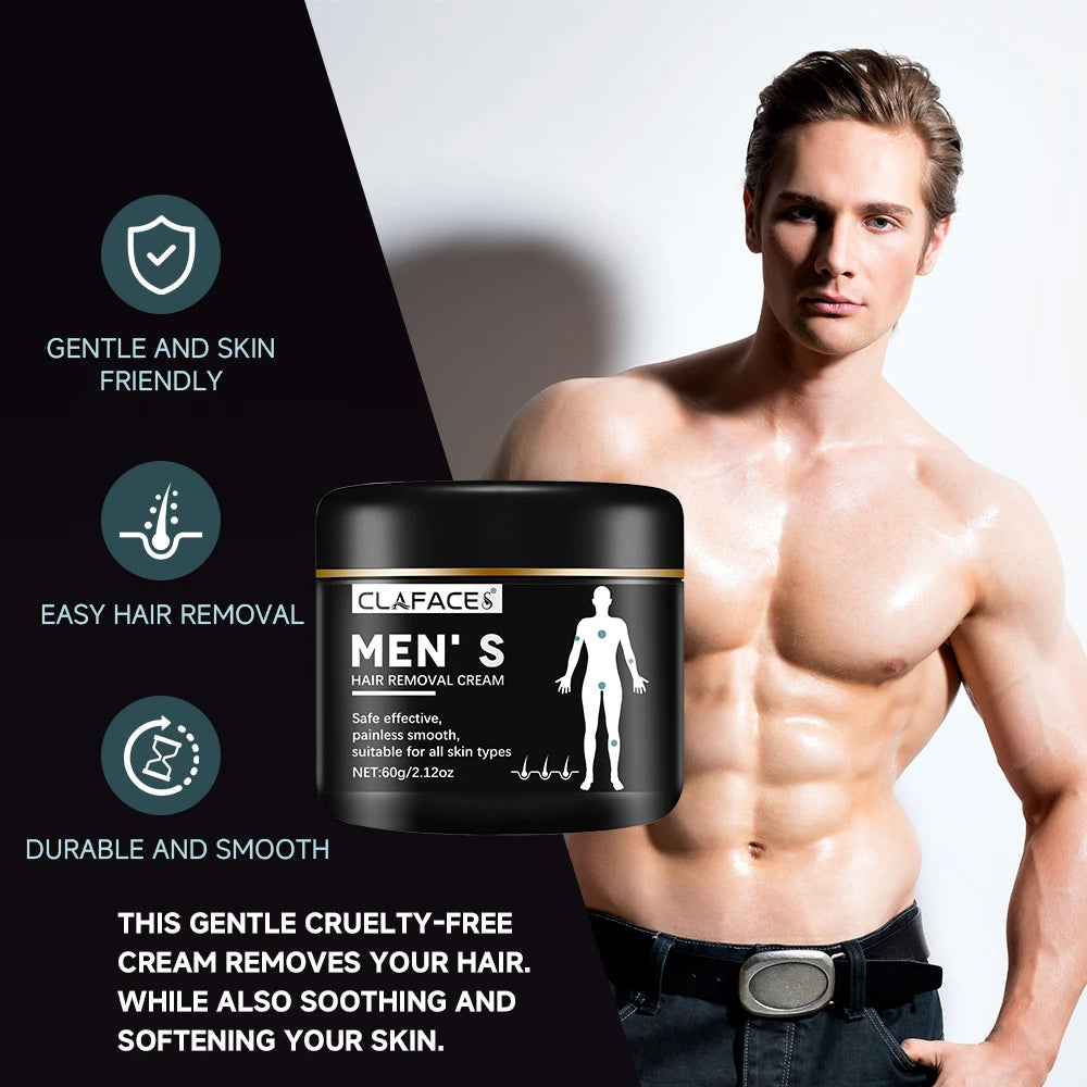 Men’s Body Hair Removal Cream