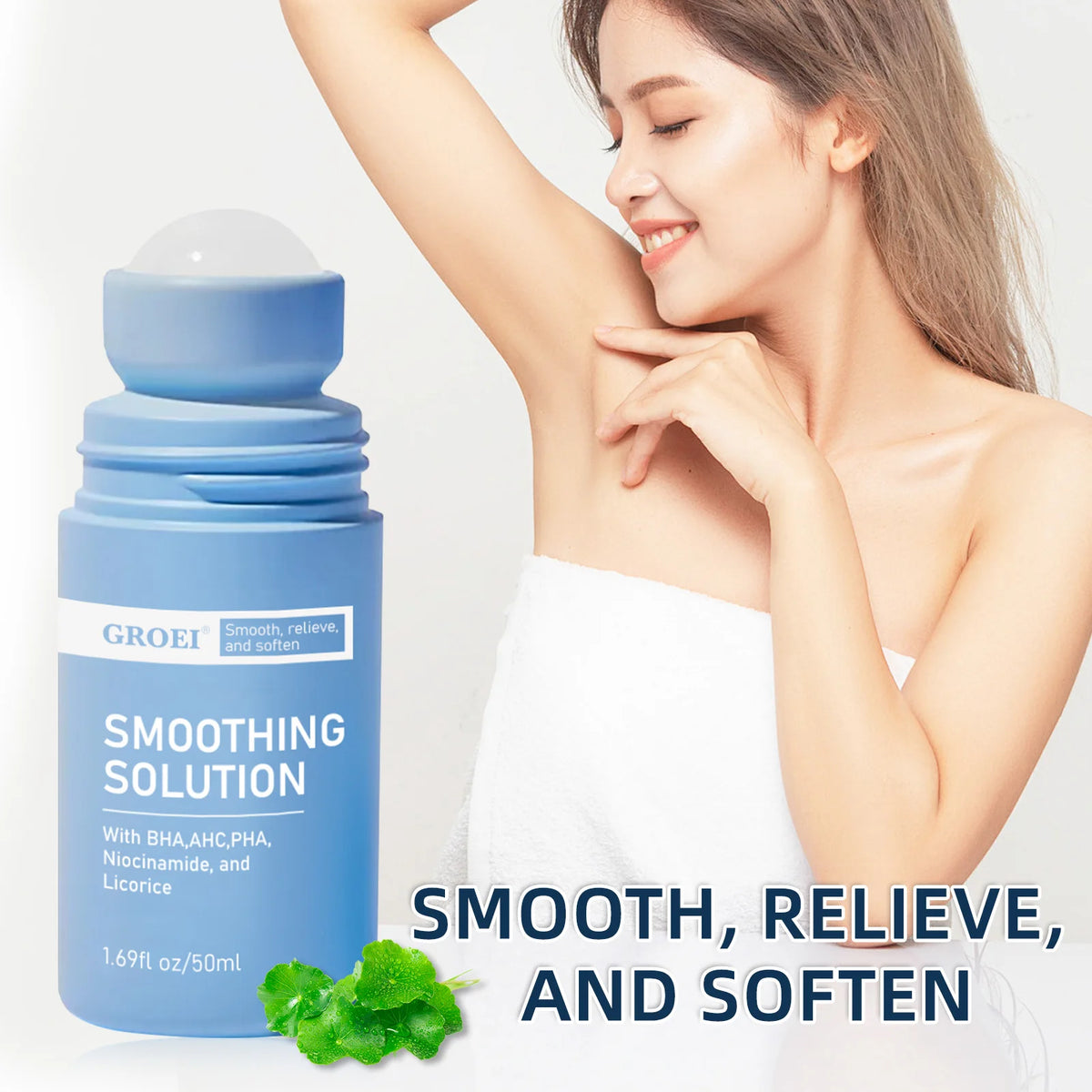 Ingrown Hair Care Solution Reduces Post-Shave Redness and Stinging, Minimizes Pigmentation, Suitable for All-Over Skin