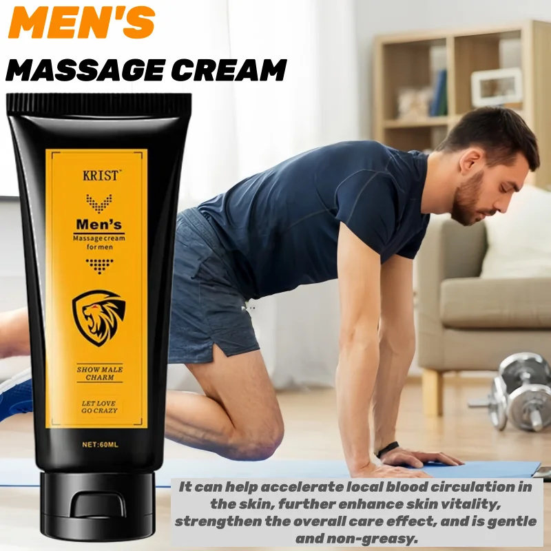 Men's Intimate Care Cream with Epimedium And Other Ingredients Large Capacity Exclusive Gift for Men Personal Hygiene