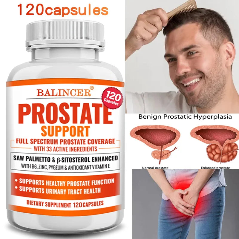 Prostate Support Complex with Beta-Sitosterol & Saw Palmetto