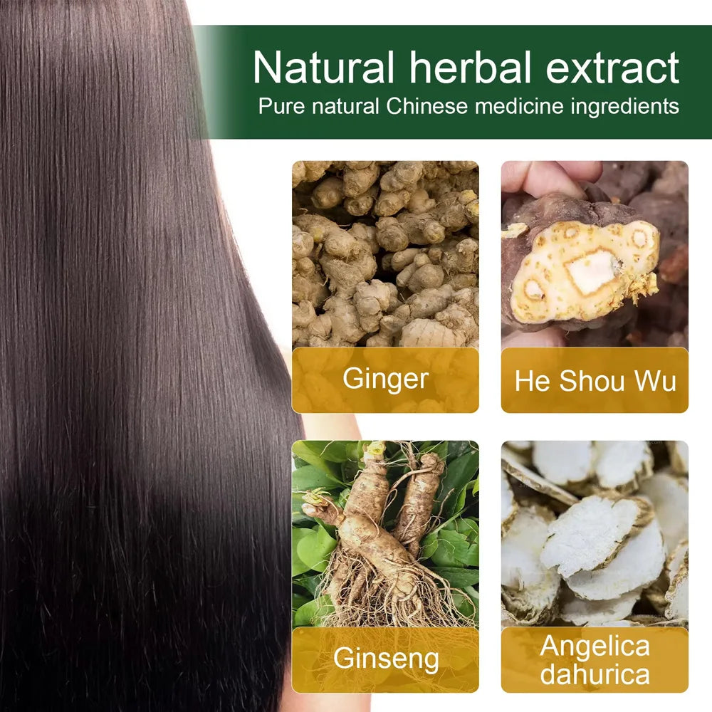 Ginger Hair Cream Deep Cleansing Promote Hair Growth Relieving Hair Loss Improving Scalp Stimulate Hair Follicle Smoothing Care