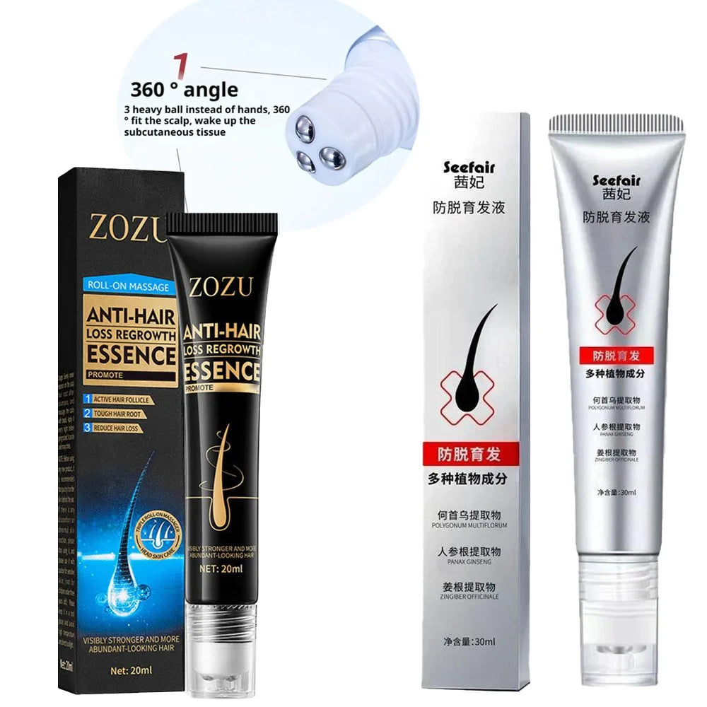 Hair Serum Nourishing Strengthening Hair Roots Scalp Treatment Essential Oil Repair Scalp Frizzy Thinning Damaged Hair Care