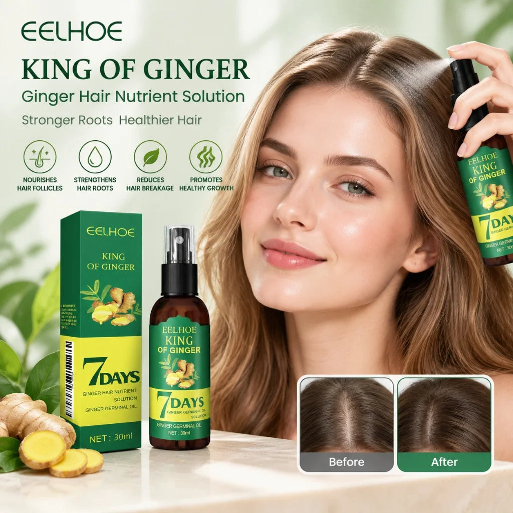 Hair Care Spray Scalp Nourishing Strengthen Hair Roots Reduce Breakage Revitalize Healthy Thicker Looking Hair Daily Hair Care