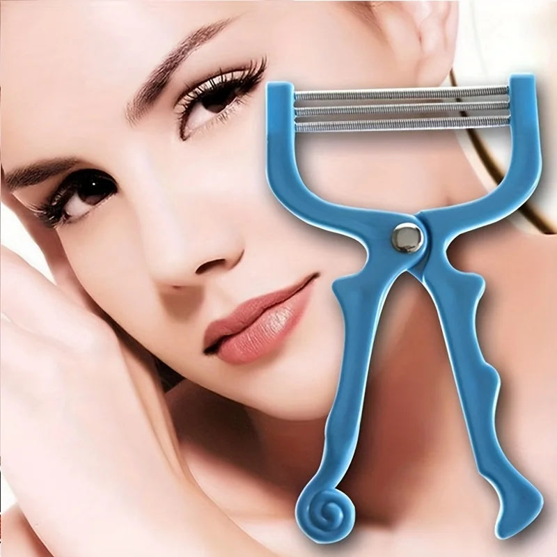 Manual Facial Threading Tool – Spring Hair Remover for Women