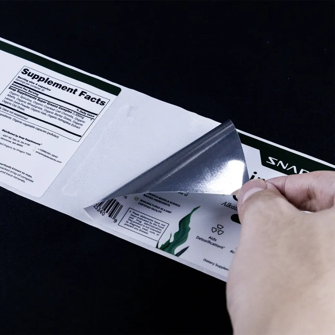 Custom Waterproof & Oil-Proof Cosmetic Product Labels