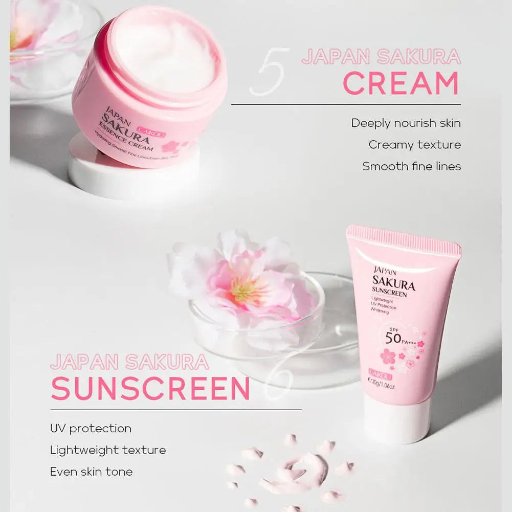 Sakura 6-Piece Skin Care Set