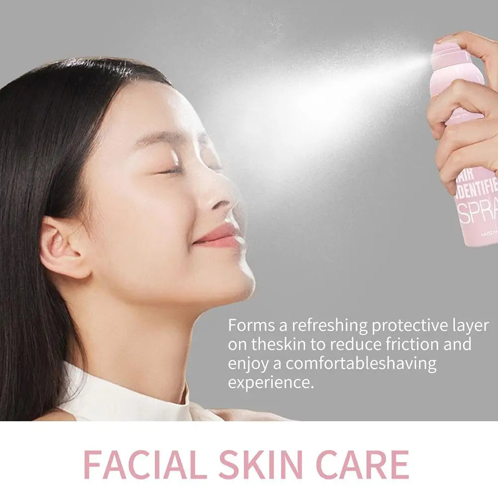 Facial Hair Identifier Spray – Easy & Precise Face Shaving