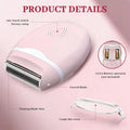 Women's Portable Electric Shaver – Wet & Dry Body Hair Removal