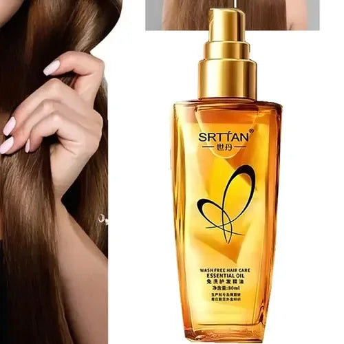 Hair Care Essential Oil Nourishing Repair Dry Frizzy Hair Smooth Shiny Soften Hair Serum for All Hair Types  Hair Care