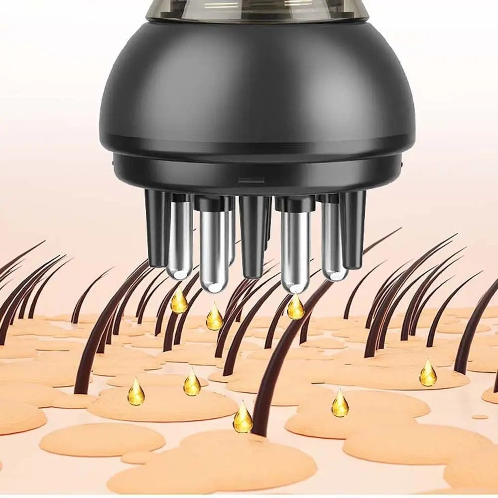 Hair Regrowth Scalp Treatment Hair Growth Serum Hair Care Scalp Applicator Liquid Guiding Comb Massage Comb Nourish Hair Roots