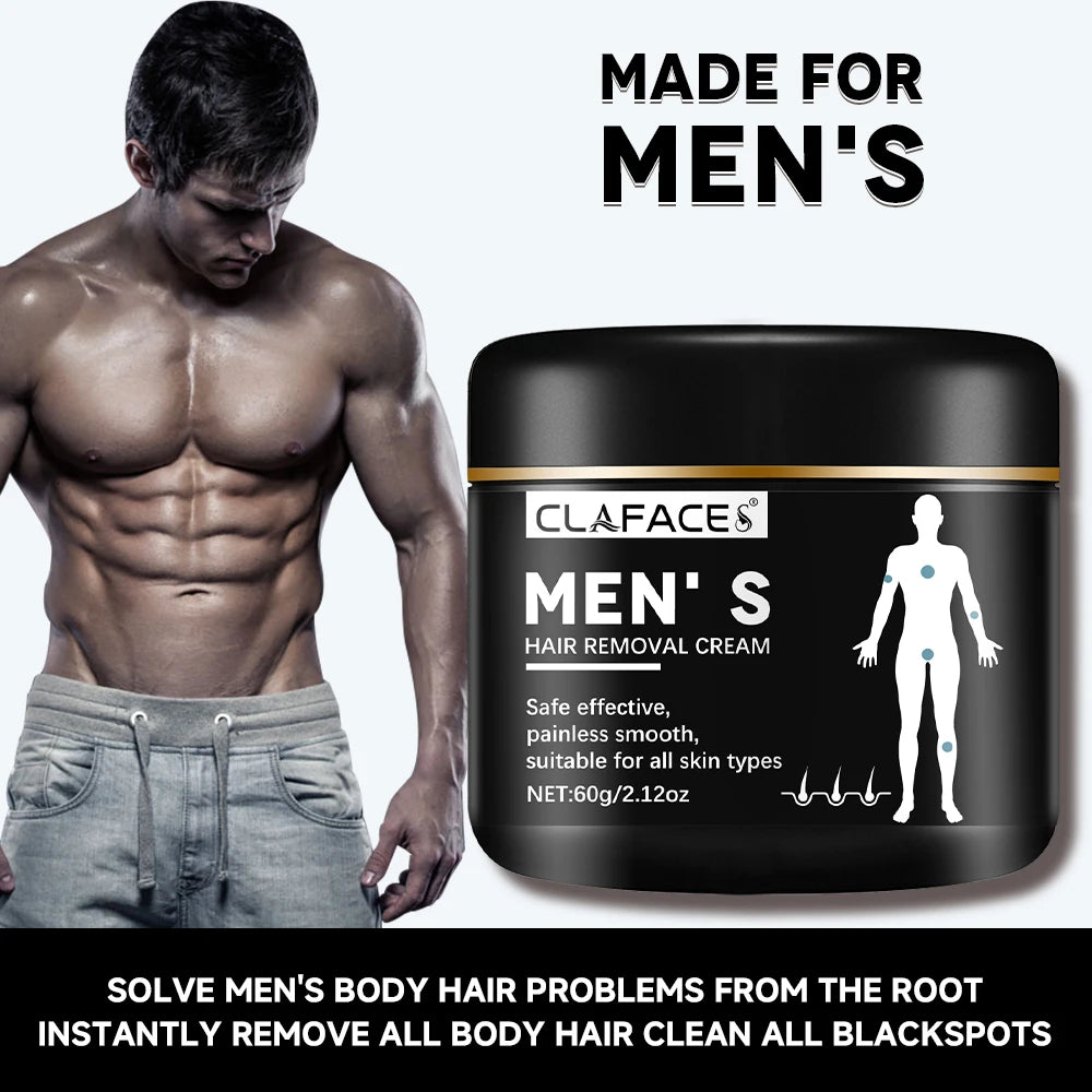 Men’s Body Hair Removal Cream