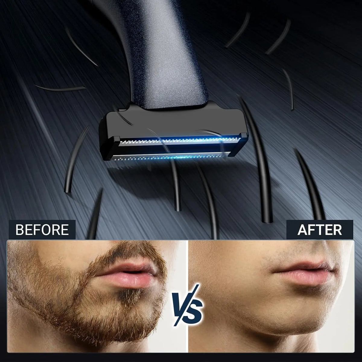 4-in-1 Rechargeable Electric Shaver & Grooming Kit