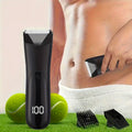 XGLOWING Rechargeable Men's Body & Groin Hair Trimmer
