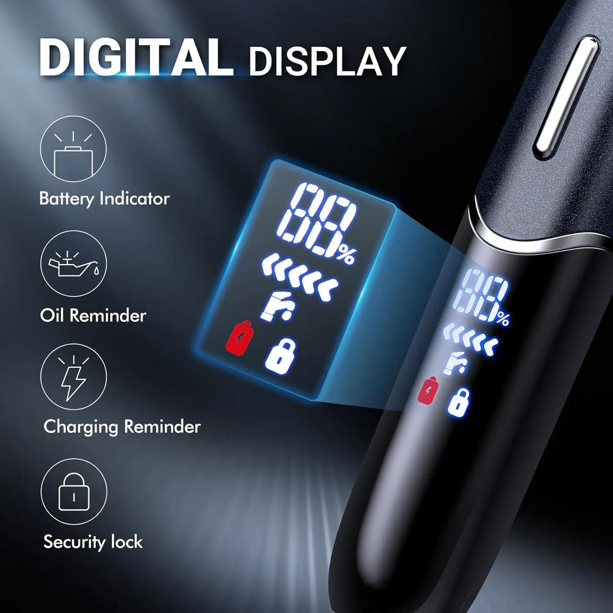 4-in-1 Rechargeable Electric Shaver & Grooming Kit