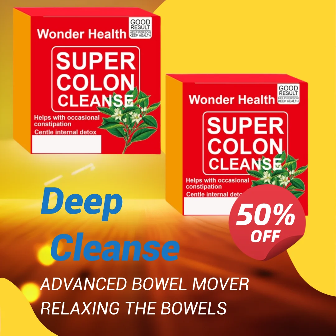 Super Colon & Gut Cleanse Supplements for Digestive Detox & Constipation Relief