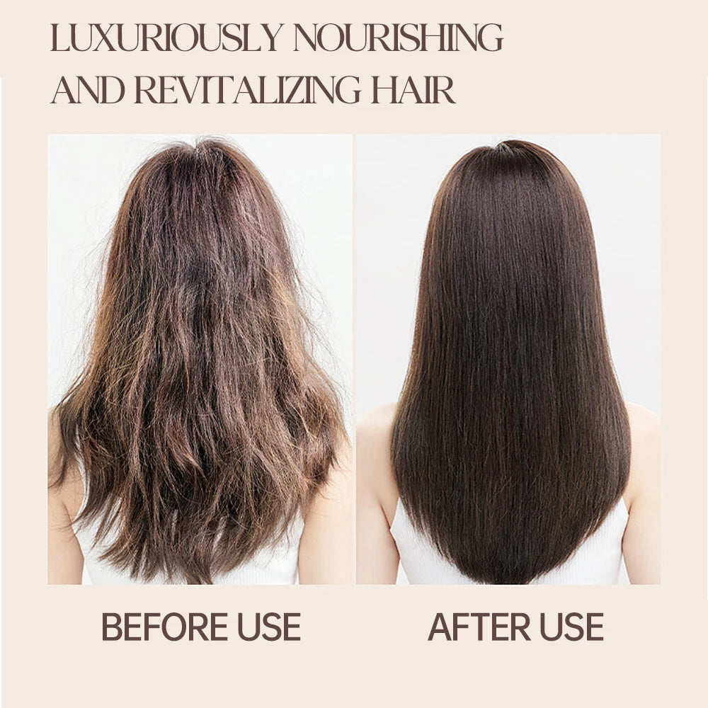 Ginger Hair Cream Deep Cleansing Promote Hair Growth Relieving Hair Loss Improving Scalp Stimulate Hair Follicle Smoothing Care