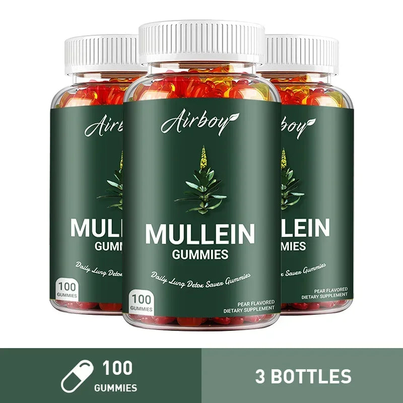Mullein Gummies for Lung & Respiratory Support