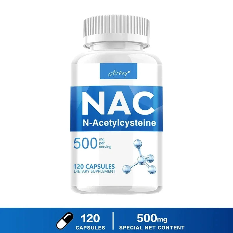 NAC - N-Acetylcysteine - Respiratory Health, Immune Health, Promote Liver and Kidney DetoxificationSupplements