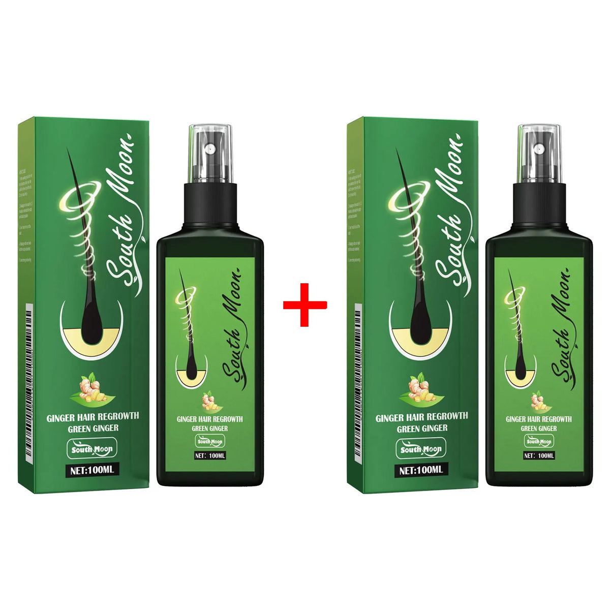Ginger Hair Spray Promote Growth Anti Loss Improve Thin Dry Breakage Hair Nourish Root Scalp Damaged Treatment Hair Grow Spray