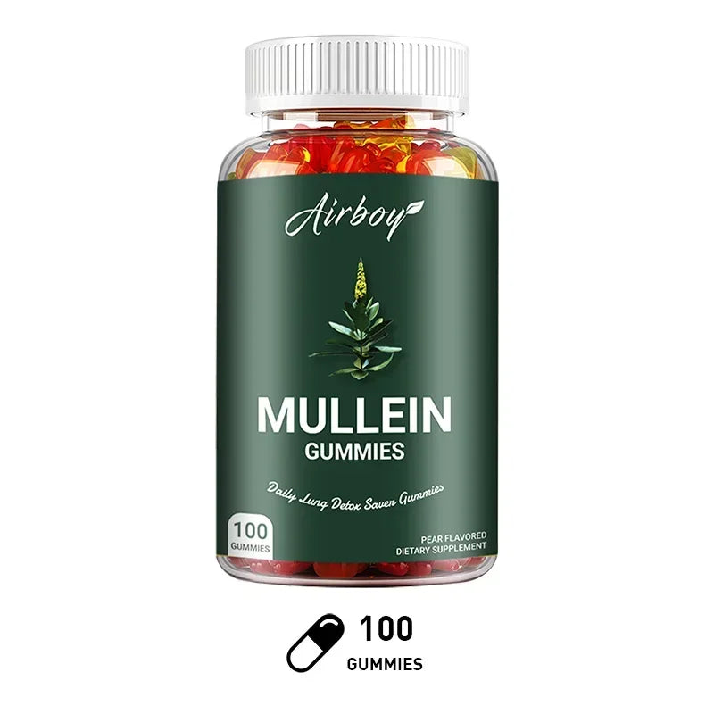 Mullein Gummies for Lung & Respiratory Support