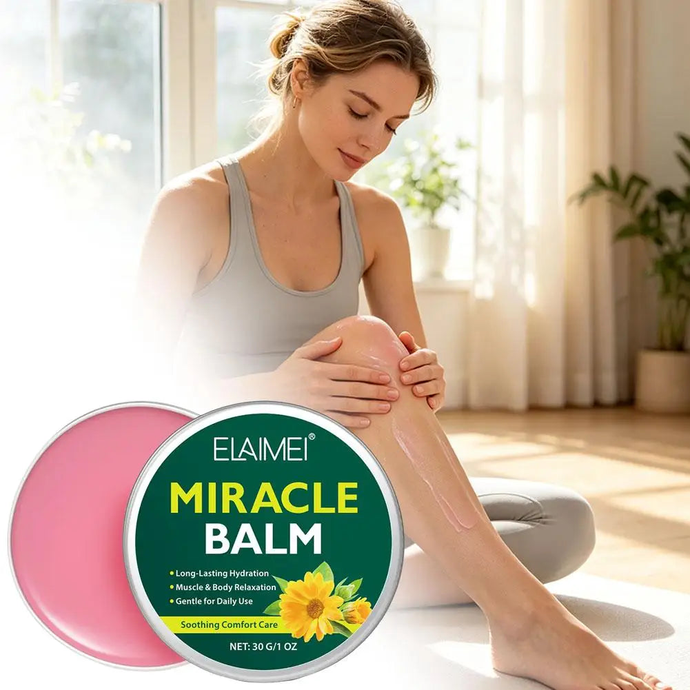 Herbal Care Cream Moisturizing Cream 30g Non-Greasy Skin Care Balm for Knees Legs Hands Feet and Body