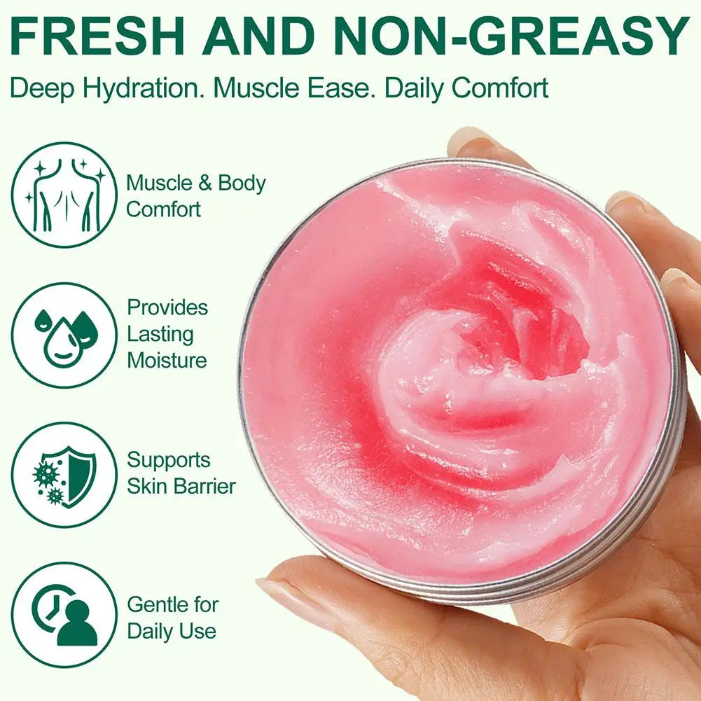Herbal Care Cream Moisturizing Cream 30g Non-Greasy Skin Care Balm for Knees Legs Hands Feet and Body