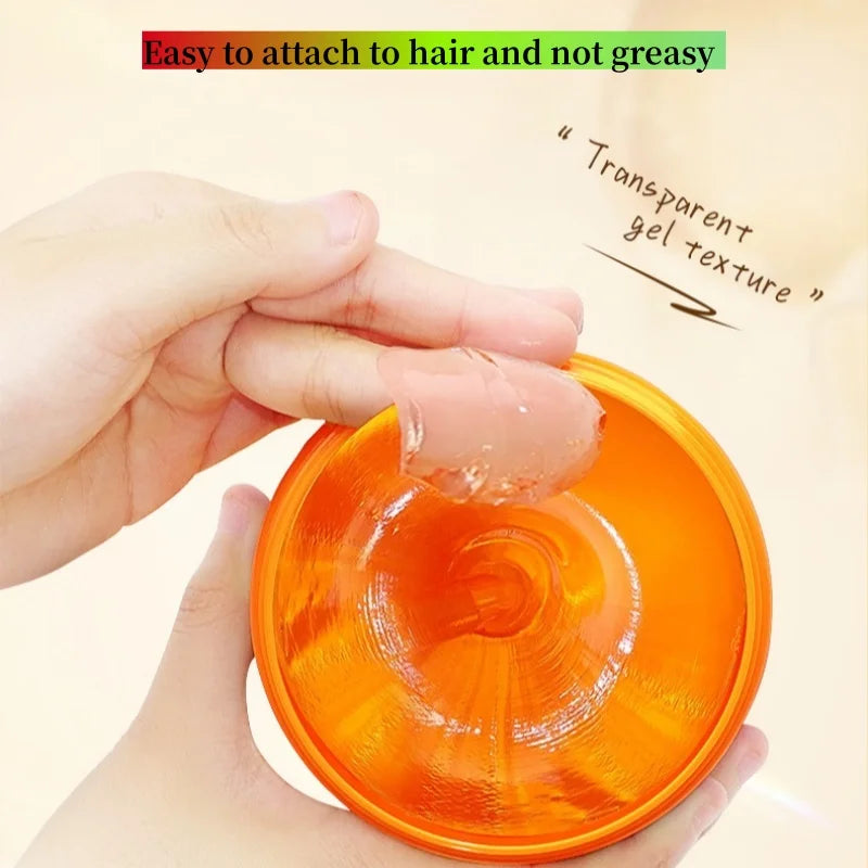 113g of Hair Care Gel, Containing Beeswax, Tocopherol, and Honey Extract, Its Texture Is Refreshing and Non-Sticky, Making It Easy to Style Hair Details, Allowing You to Change Your Hairstyle at Will and Showcase the Charm of