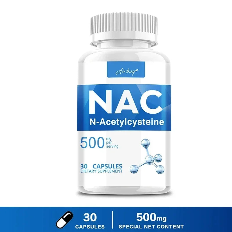 NAC - N-Acetylcysteine - Respiratory Health, Immune Health, Promote Liver and Kidney DetoxificationSupplements
