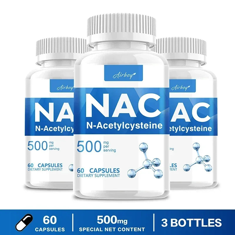 NAC - N-Acetylcysteine - Respiratory Health, Immune Health, Promote Liver and Kidney DetoxificationSupplements