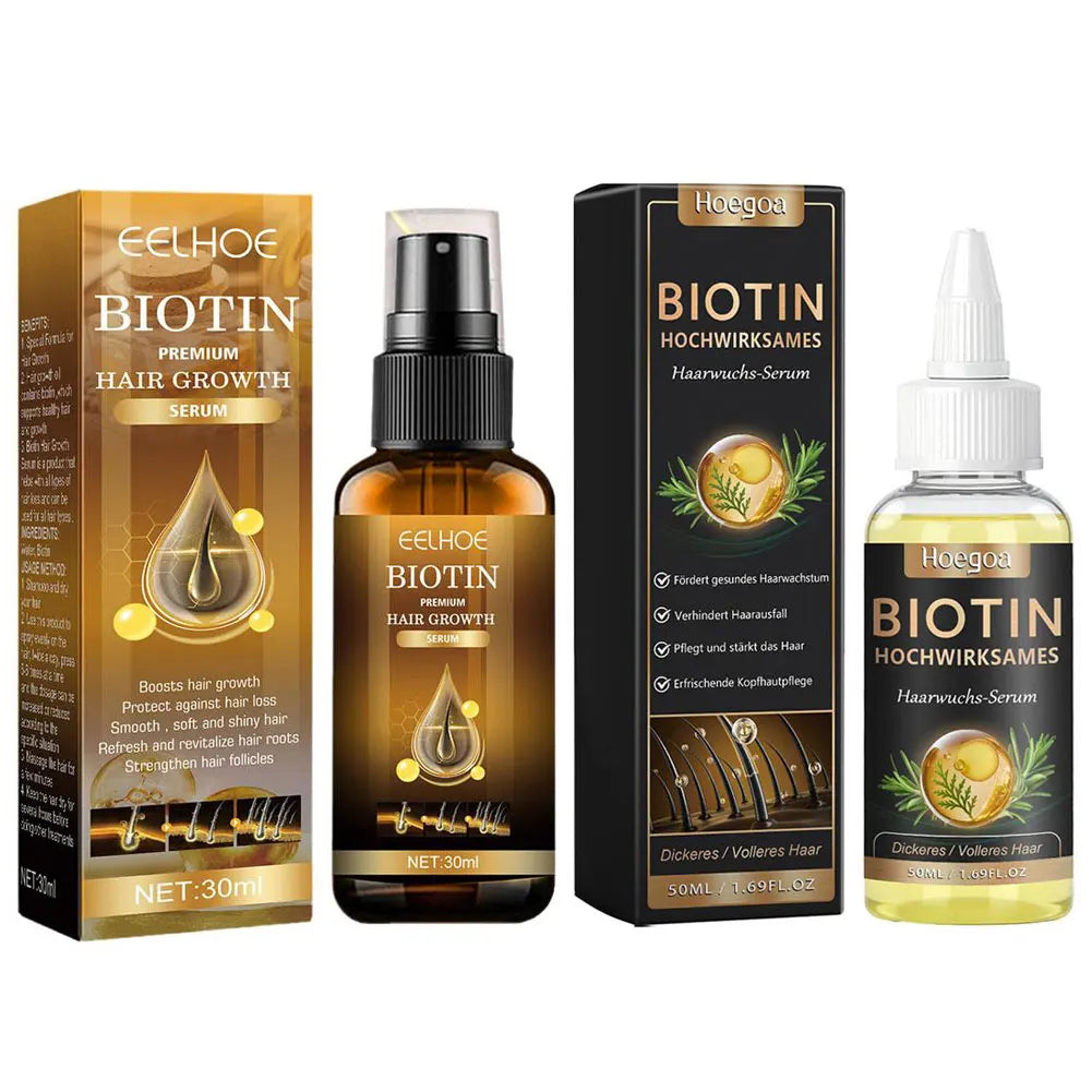 Ginger & Biotin Hair Care Serum Set