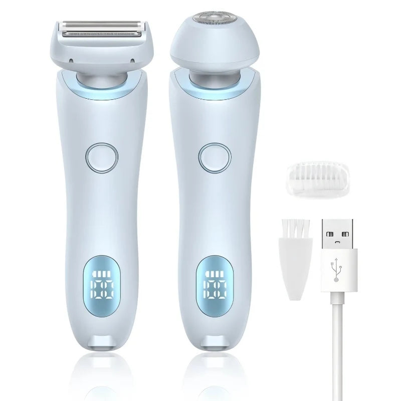 Women's Rechargeable Electric Shaver – Wet & Dry Hair Removal