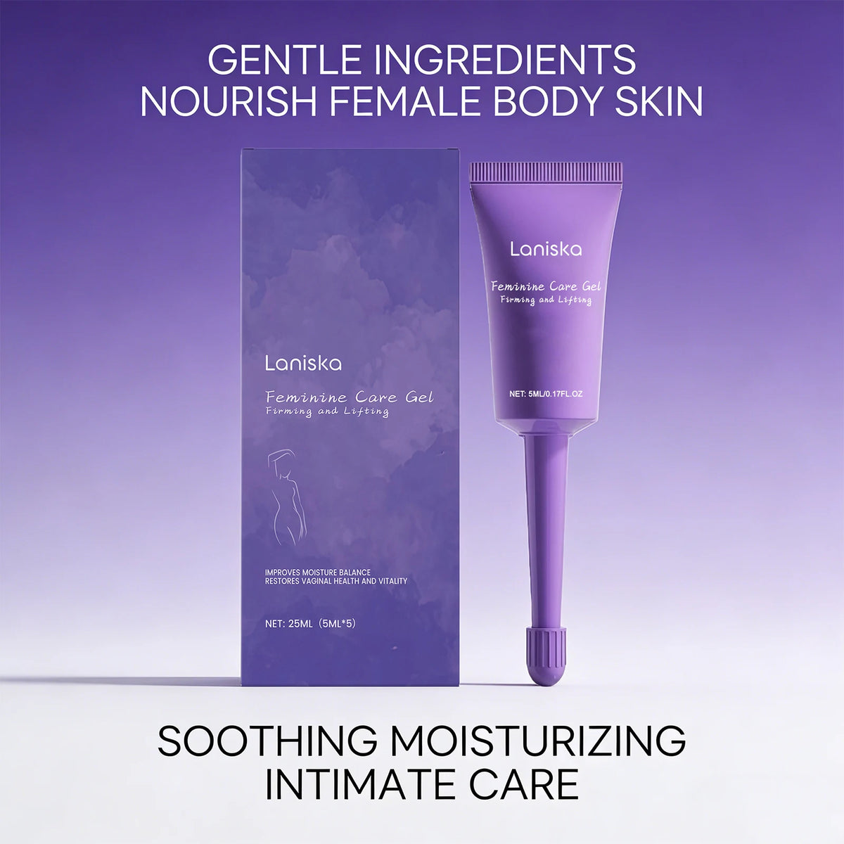 Laniska Natural Plant-Based Intimate Refreshing & Hydrating Gel (25ml)