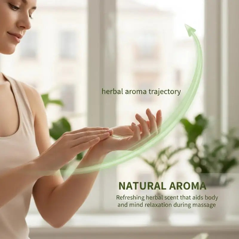 Herbal Care Cream Massage And Apply To Knees Wrists Lower Back And Shoulders For Daily External Care